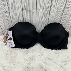 Maidenform Strapless Bra-Black-40C-NWT
